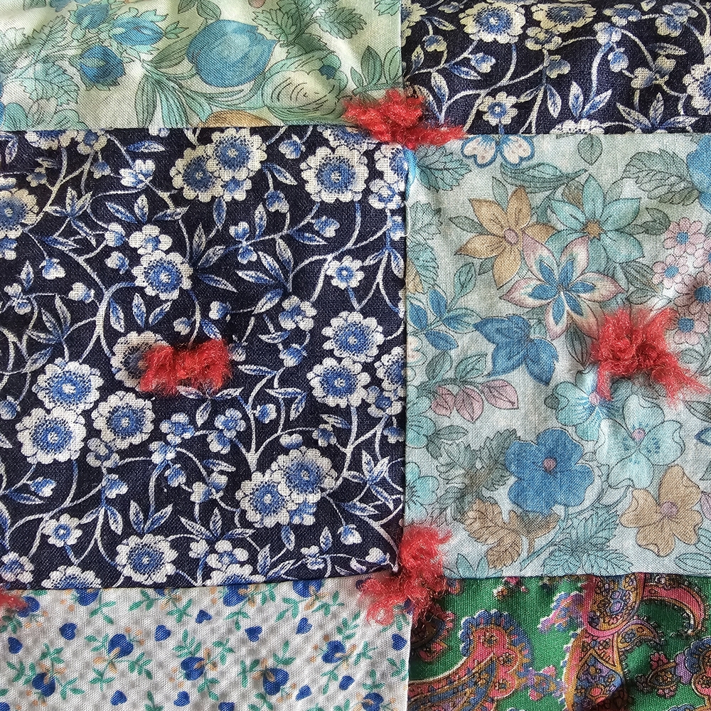 Vibrant Multicolor Patchwork Quilt - Picture 6 of 10